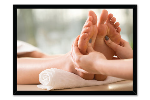 PRINTED POSTER - Beauty Salon Room Wall Decor Print Unframed - Reflexology