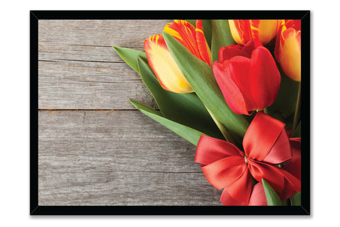 PRINTED POSTER - Beauty Salon Room Wall Decor Print Unframed - Tulips