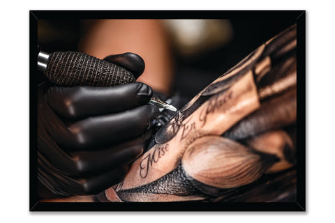 PRINTED POSTER - Beauty Salon Room Wall Decor Print Unframed - Tattoo