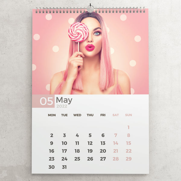 2022 A4 Wall Calendar for Salons