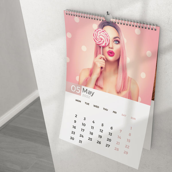 2022 A4 Wall Calendar for Salons