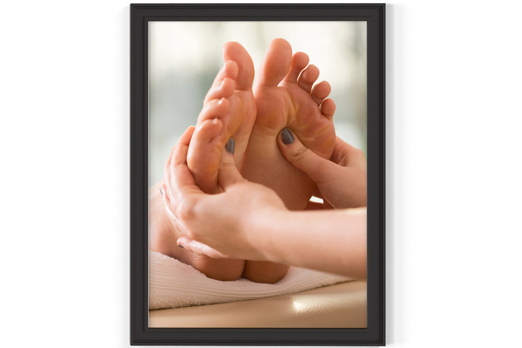 PRINTED POSTER - Beauty Salon Room Wall Decor Print Unframed - Reflexology