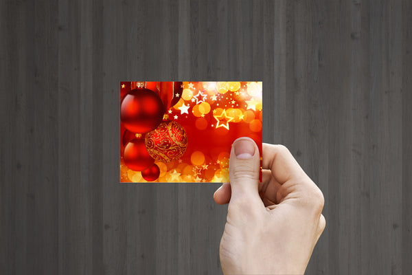 Christmas Gift Voucher Card for Hairdressers / Beauty Salons, Nail Treatment, Spa, Massage