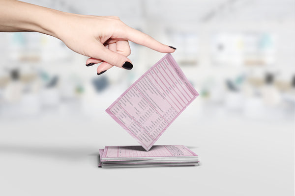 Facial Treatment Client Card / Treatment Consultation Card / Portrait Design