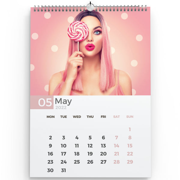 2022 A4 Wall Calendar for Salons