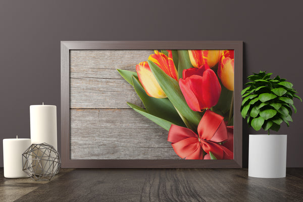 PRINTED POSTER - Beauty Salon Room Wall Decor Print Unframed - Tulips