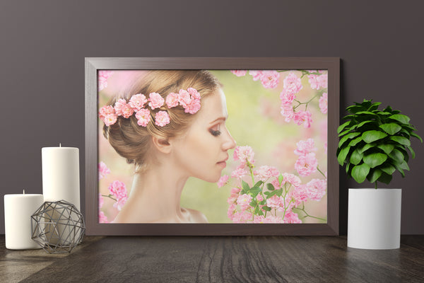 PRINTED POSTER - Beauty Salon Room Wall Decor Print Unframed - Bride