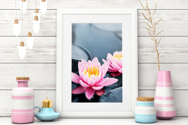 PRINTED POSTER - Beauty Salon Room Wall Decor Print Unframed - Waterlilly