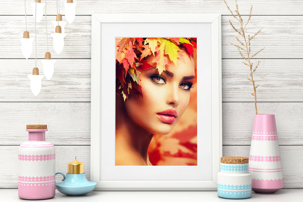 PRINTED POSTER - Beauty Salon Room Wall Decor Print Unframed - Autumn