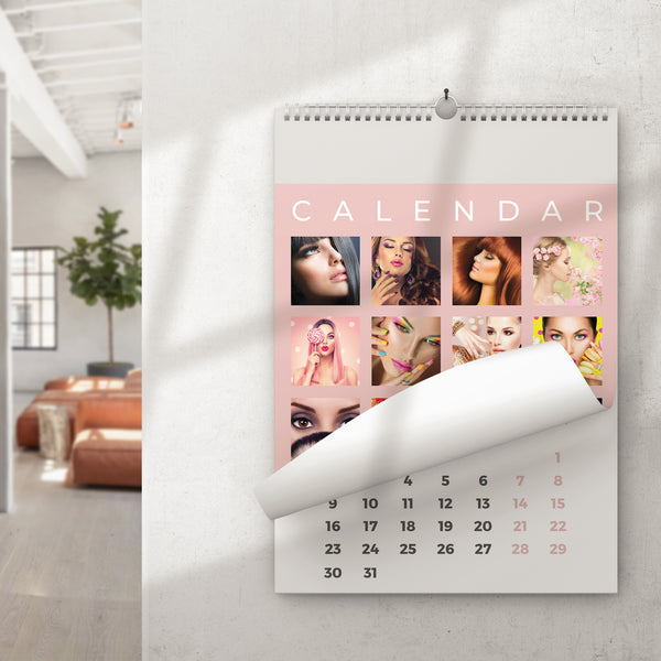 2022 A4 Wall Calendar for Salons