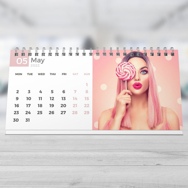 2022 Desk Calendar for Salons DL Size