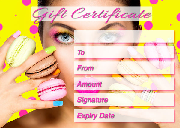Appointment Card for Beauty Salons, Therapists, Spa