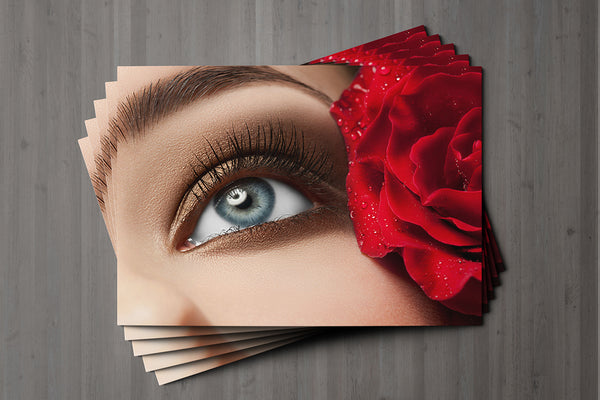 Appointment Card for Beauty Salons, Lash Lift, Eyelash Extension