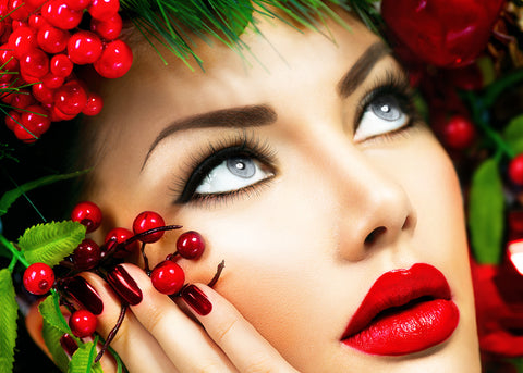 Christmas Gift Voucher Card for Hairdressers / Beauty Salons, Nail Treatment, Spa, Massage