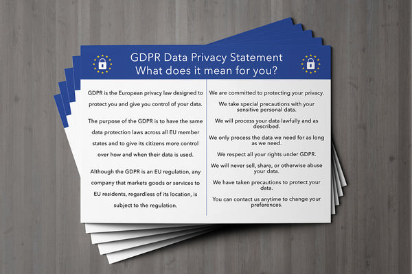 GDPR Compliant Client Card / General Card for All Client Cards