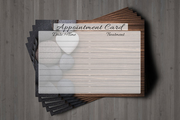 Appointment Card for Beauty Salons, Lash Lift, Eyelash Extension, Massage