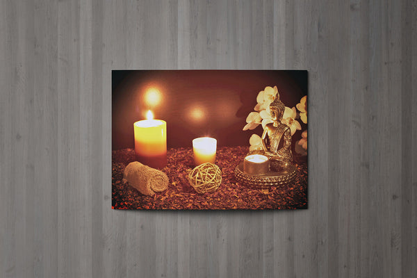 Gift Voucher Card for Massage/Beauty Salons, Hairdressers, Therapists - Buddha Photo
