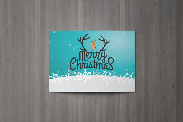 Christmas Gift Voucher Card for Massage/Beauty Salons, Hairdressers, Therapists