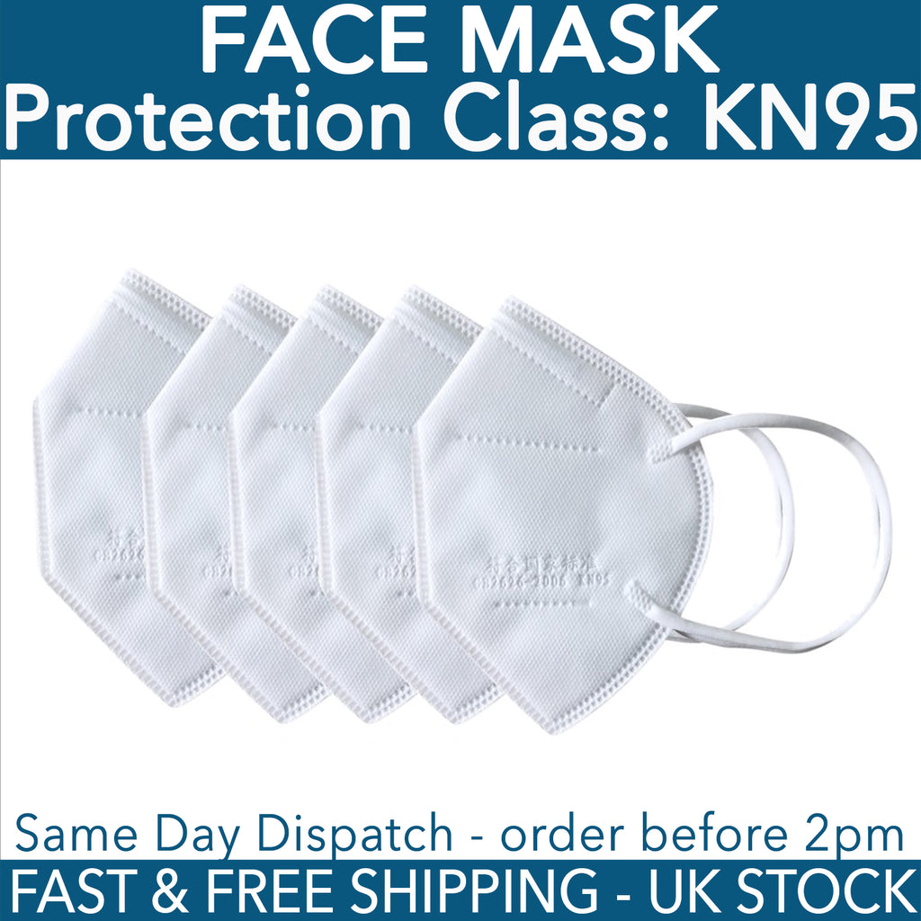 KN95 Professional Face Mask Mouth Guard Cover - UK Stock