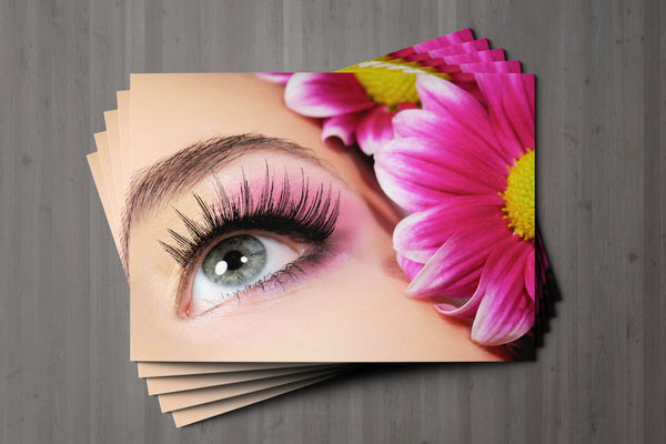 Gift Voucher Card for Makeup / Beauty Salons, Eyelash Extension, Lash Lift Treatment