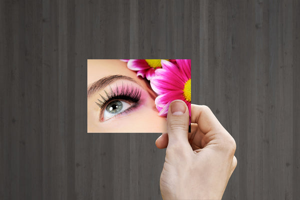 Gift Voucher Card for Makeup / Beauty Salons, Eyelash Extension, Lash Lift Treatment