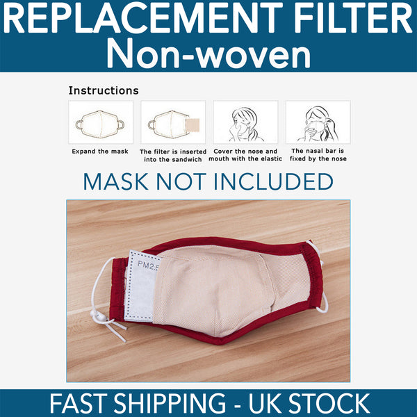 PM2.5 Filter Anti Haze Mouth Mask Anti Dust Filter Health Care