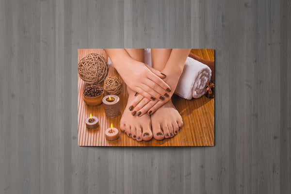 Gift Voucher Card for Beauty Salons, Nail Technicians, Pedicure/Manicure - Pedicure design