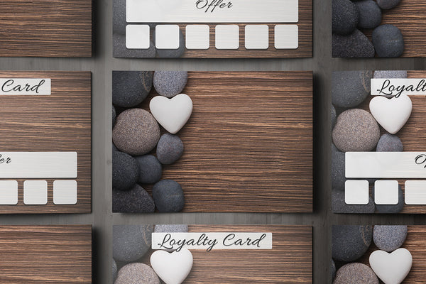 Mini Loyalty Card for Beauty Salons, Therapists - A8 size