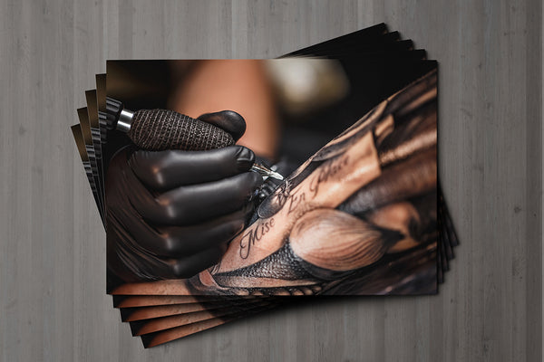 Gift Voucher Card for Tattoo Shops / Tattoo Removal, Tattoo Artists, Tattoo Fixing